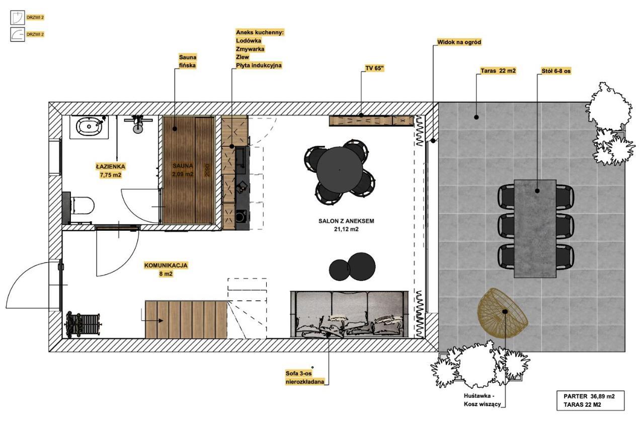 Odnova - Holiday Home With Spa Bobolin Luaran gambar
